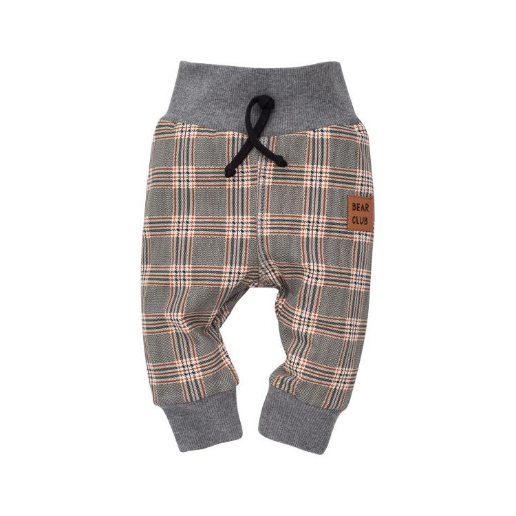 Kojenecké kalhoty Pinokio Bears Club - kárované