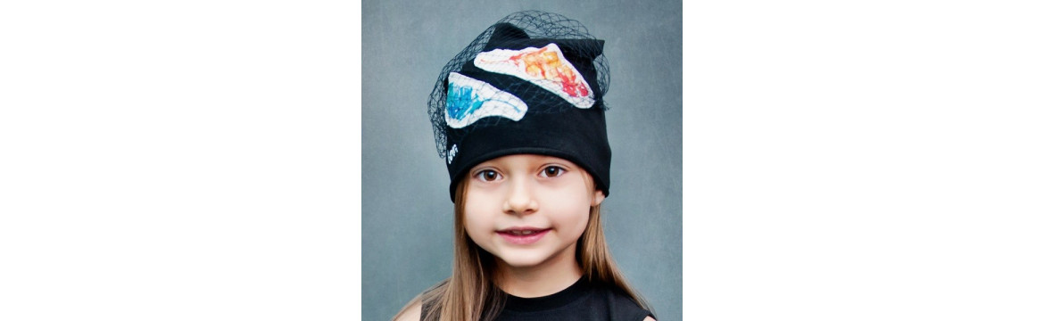Dětské dívčí čepice- jarní,podzimní a zimní čepice pro holky