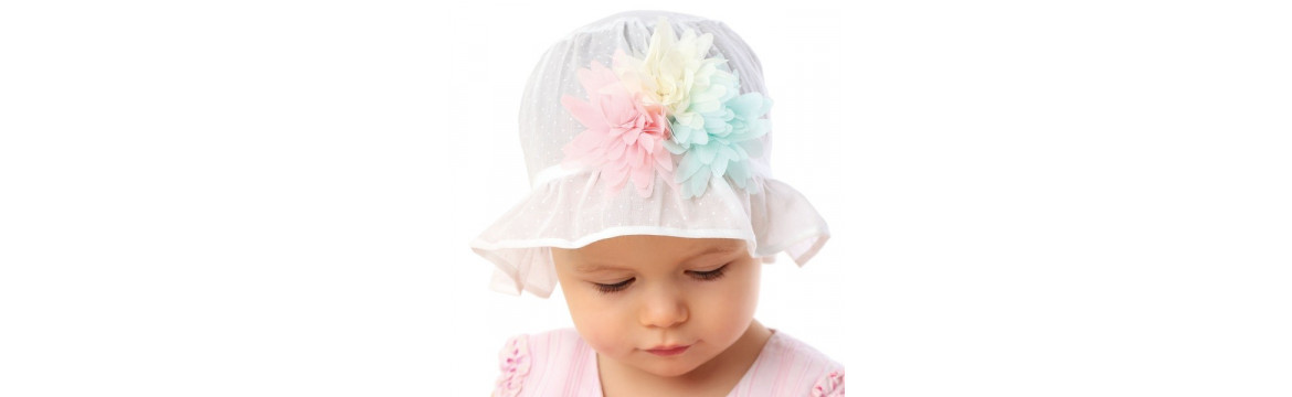 Dětské letní čepice a kloboučky pro holky